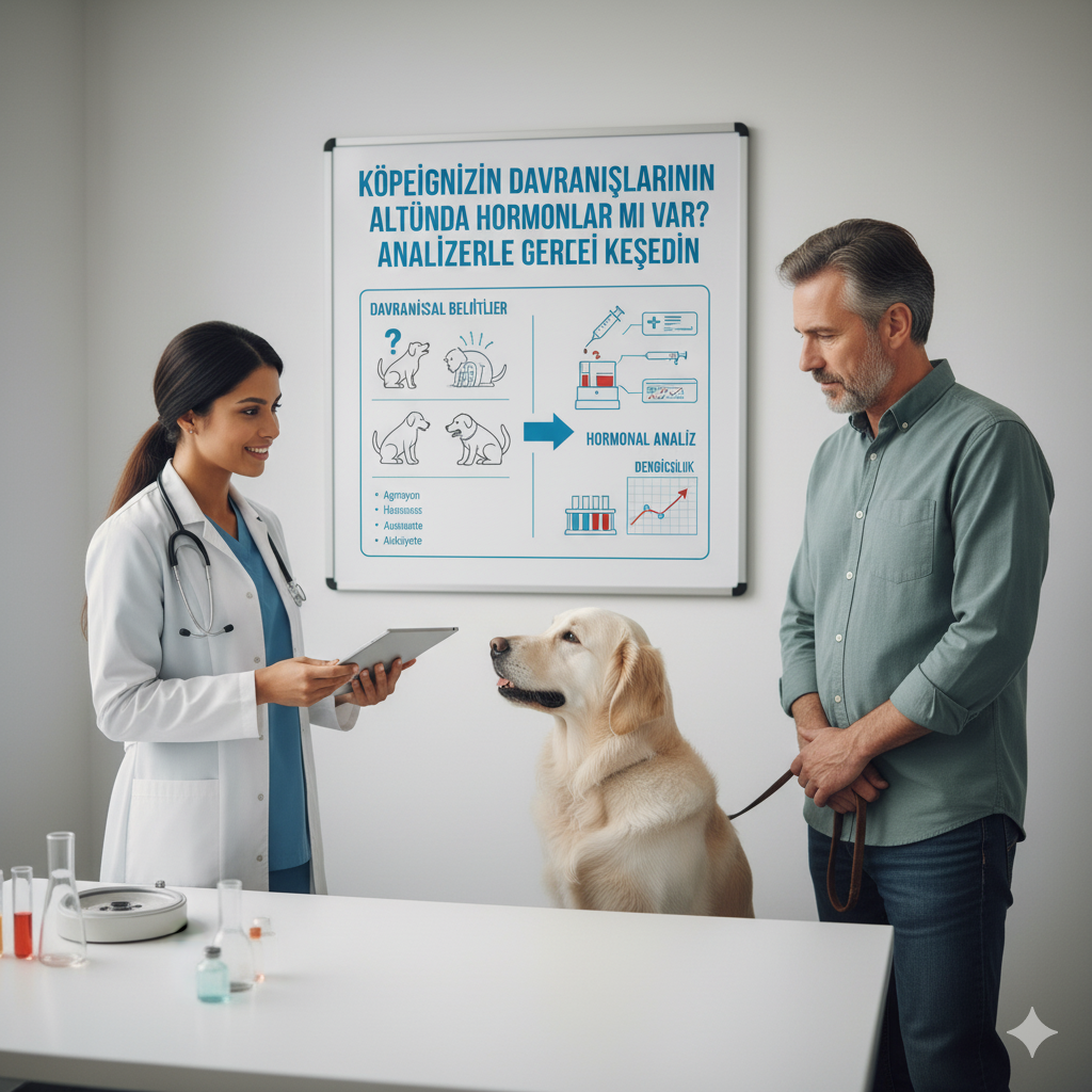 Köpeğinizin Davranışlarının Altında Hormonlar mı Var? Analizlerle Gerçeği Keşfedin