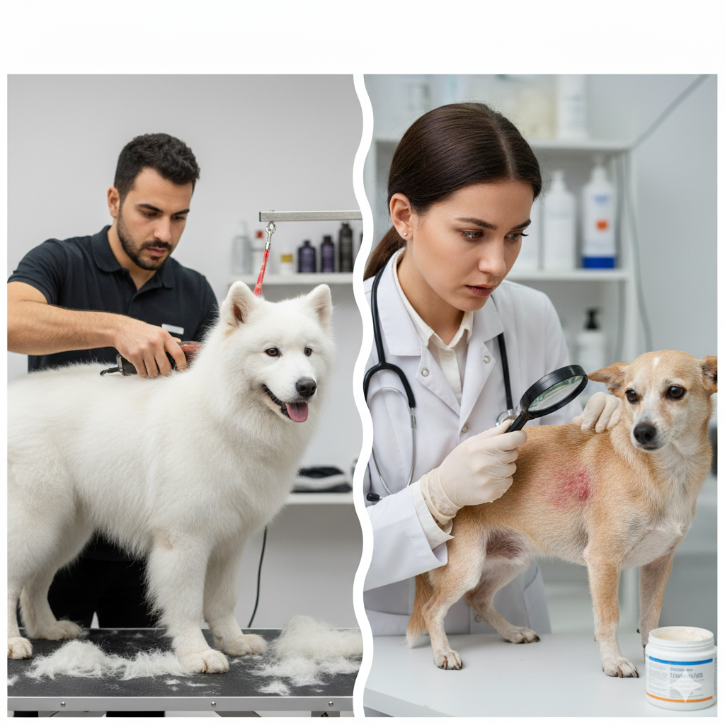 Köpek Tıraşı ve Deri Sorunları: Kaşıntı, Alerji ve Tahriş Önlemleri