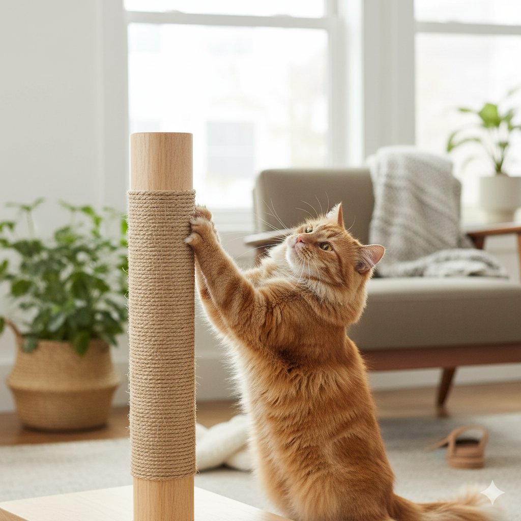 Kedi Tırmalama Tahtaları: Hem Eğlence Hem Egzersiz