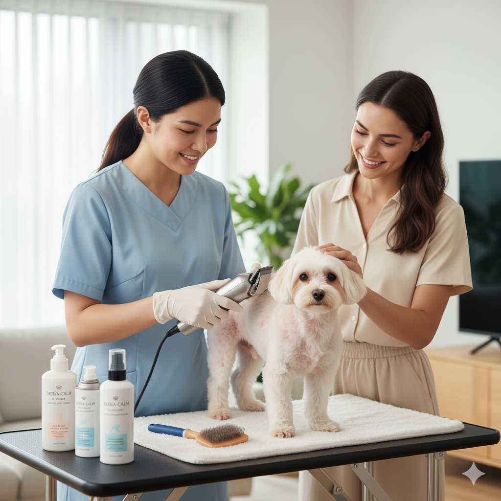 Hassas Ciltli Köpeklerde Tıraş Teknikleri