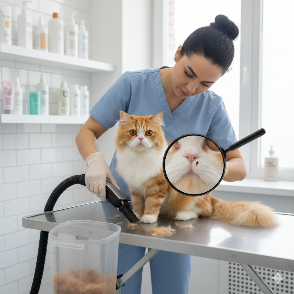 Kedi Tıraşı ile Parazit ve Deri Hastalıklarından Korunma