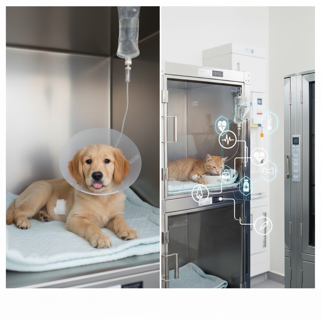 Kedi ve Köpeklerde Ameliyat Sonrası Yatılı Takip